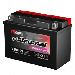 RDrive extremal IRDIUM 12V 8.4Ah (YT9B-BS) AGM