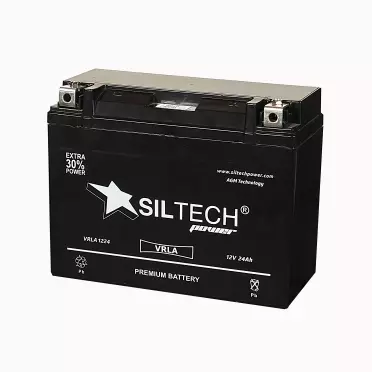 SILTECH VRLA1224 12V24Аh (YTX24HL-BS) (о.п.)